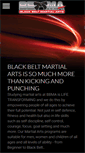 Mobile Screenshot of blackbeltmartialarts.com.au